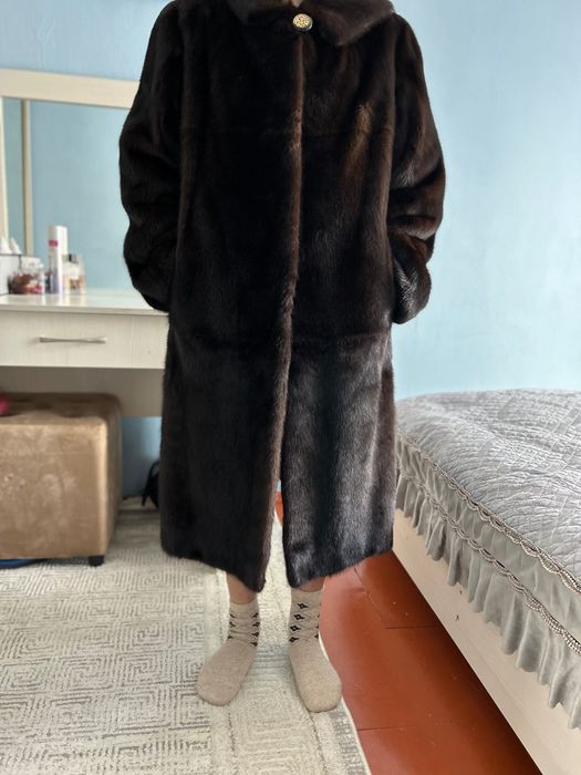 Шуба норкавая,новая