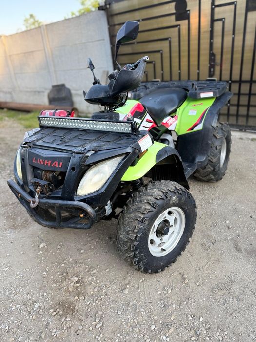 Atv linhai worker / aniversary 300cc tractiune 4*4 inmatriculat