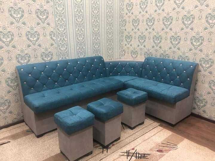 Yumshoq mebel ishlab chiqarish: kreslo/divan/pufik/oshxona burchaklari