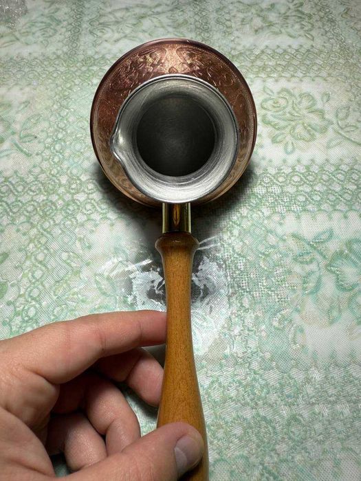 Турка медная 0,3 Шахризада  для приготовления кофе.