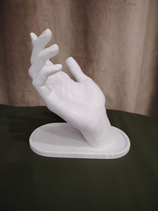 Подставка для украшений в форме руки, 3D-печать