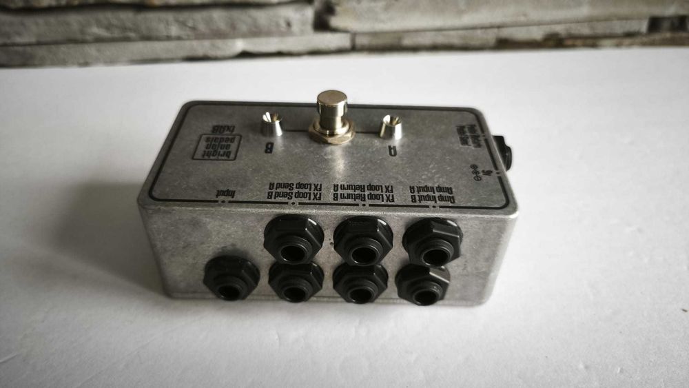 Bright Onion Pedals Limited Amp FX Loop AB Switch - Garanție