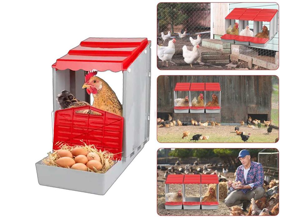 Cuib asamblat pentru pui si gaini clocitoare