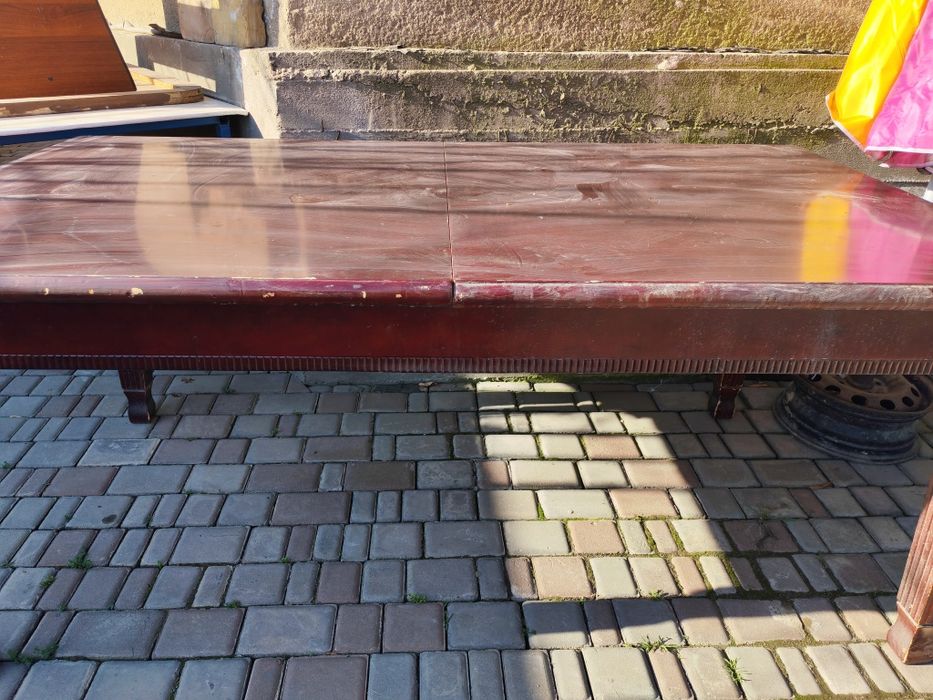 Стол дубовый открывается