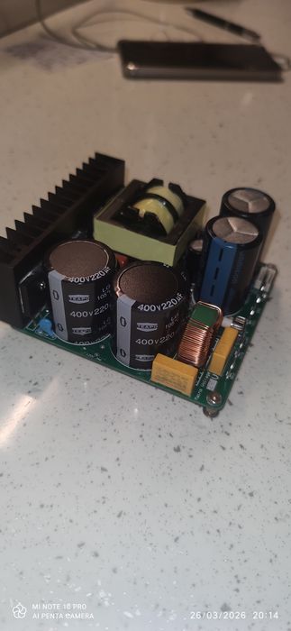 Sursă SMPS/ in comutație +- 55v 600w