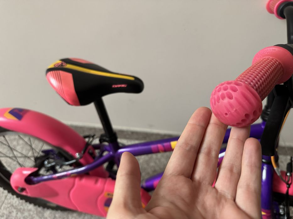 Drag Rush като ново Драг 16 цола детски велосипед детско колело розово