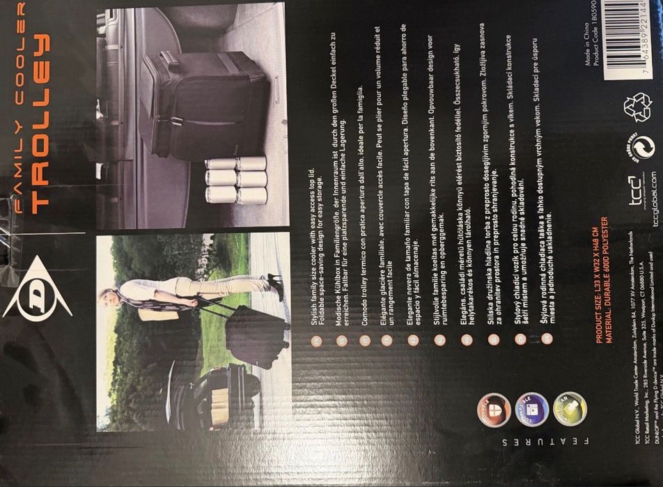 Troller geanta frigorific Dunlop nou