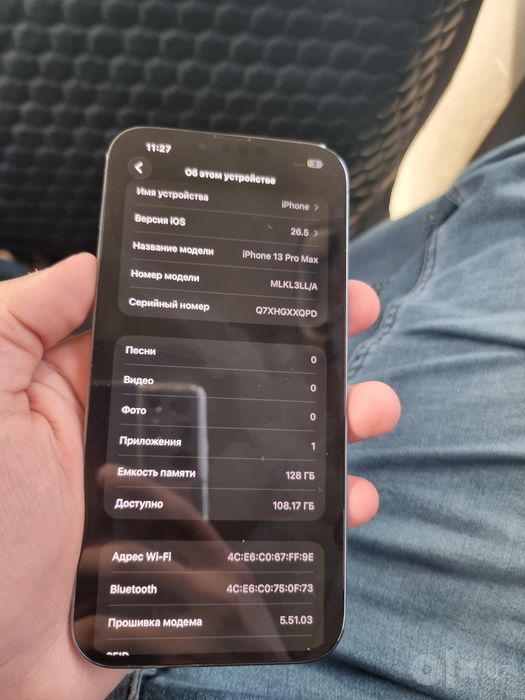 Iphone 13 pro max Tinnu