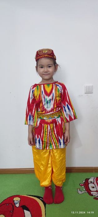 Узбекский наряд, платье