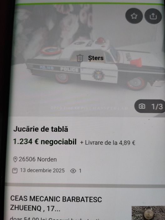 Jucarie anii 60 Japan Rarăăă - Colecție