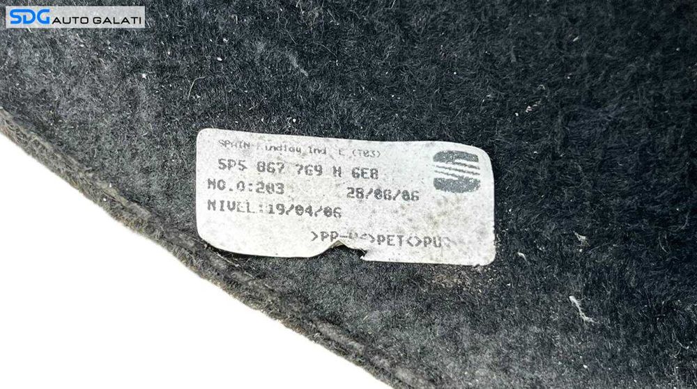Polita Tavita Capac Portbagaj Seat Toledo 3 2004 - 2009 Cod 5P5867769H [L5985]