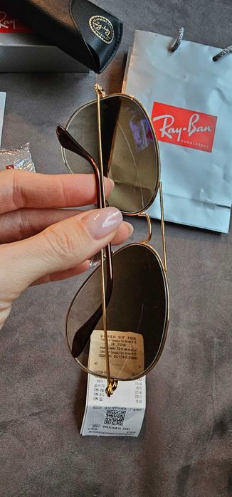 2бр. НОВИ Очила Ray Ban 1 за 199лв,2 за 360лв.от Opticlasa с касова б.