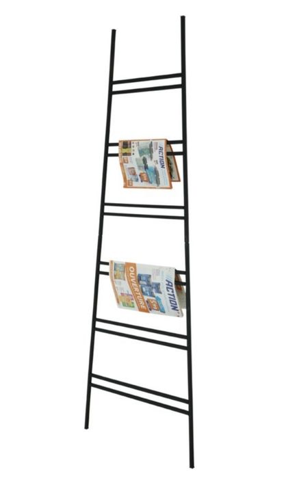 Метална декоративна стълба, Етажерка