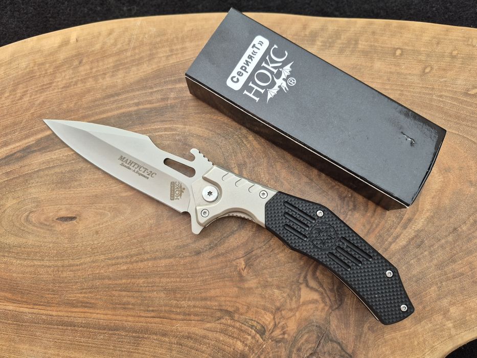 Руски сгъваем нож НОКС Мантуст-2С