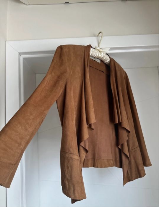 Sacou / jacheta piele intoarsa Gerard Darel