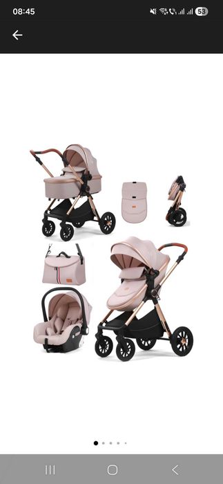 Carucior bebeluși 3in1