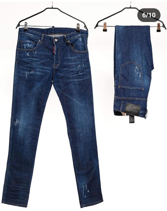 Blugi Guess și Trussardi