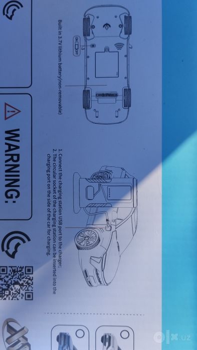 радио бошқарувли машина. USB dan quvvat oladi
пултли машина Заряд олад