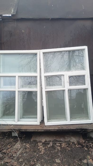 Продаются деревянные окна (б/у)  85/135 рр