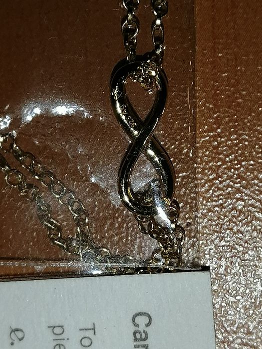 Elli гривна проба 925 позлатена