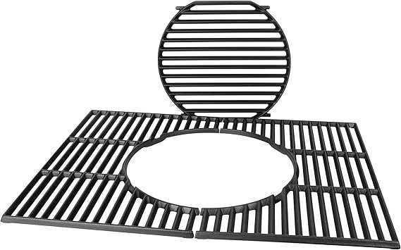 Grătar de gătit din fontă cu inserție rotundă detașabilă 52/45cm