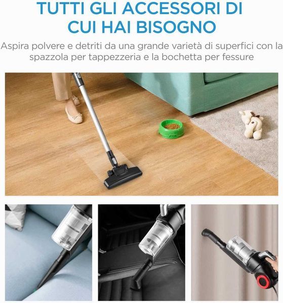 ПРОМО 2г Гаранция Нова Мощна Вертикална Прахосмукачка Midea MCS2045BR