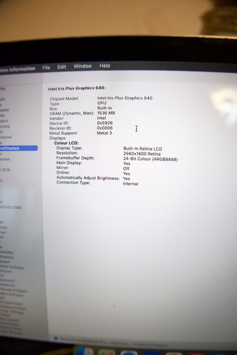 Macbook pro 2017,functional!