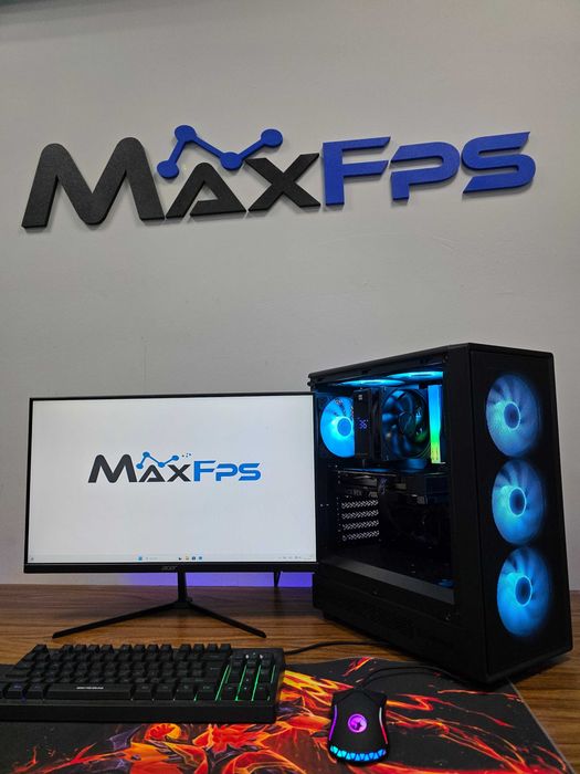 Чисто нов! RTX 5060TI 8GB,Ryzen 7 5700X, 16GB RAM. Геймърски компютър!