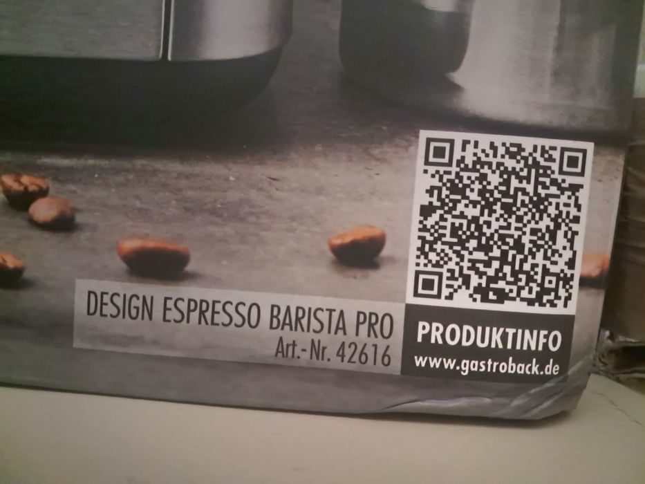 GASTROBACK Espresso Barista Pro Кафемашина с мелачка