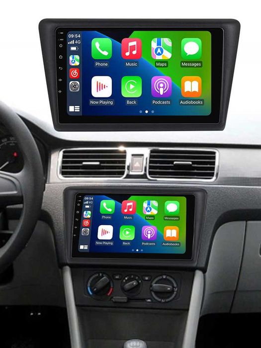 Navigatie Android 14 SKODA RAPID / TOLEDO 1/8 Gb Waze CarPlay + CAMERA