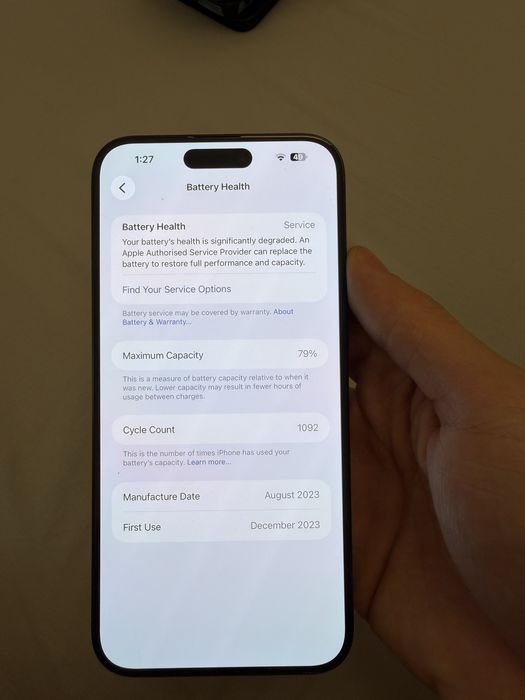 Iphone 15 pro max 256gb