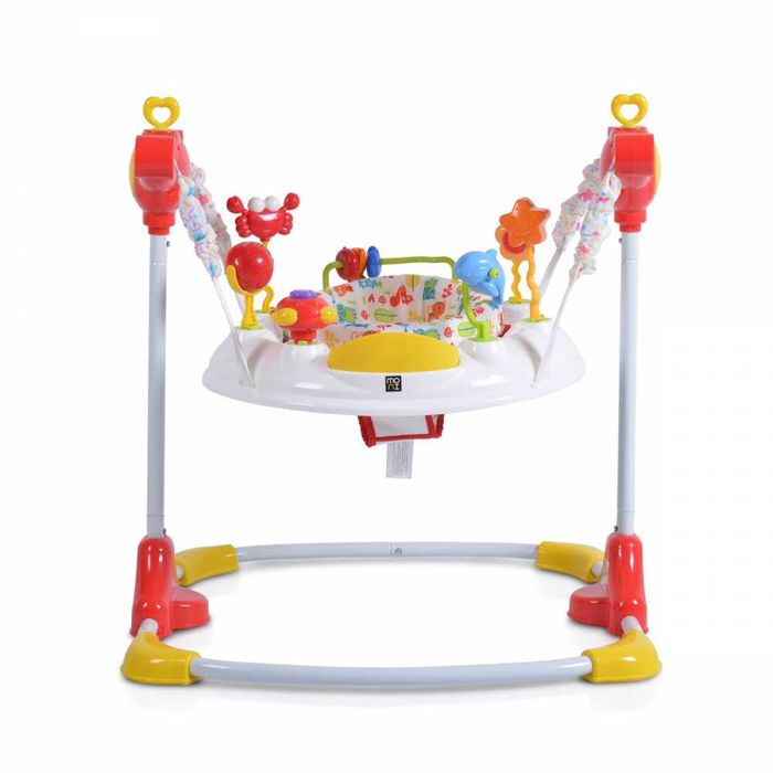 Saritor ajustabil pentru copii Jumper Vista White