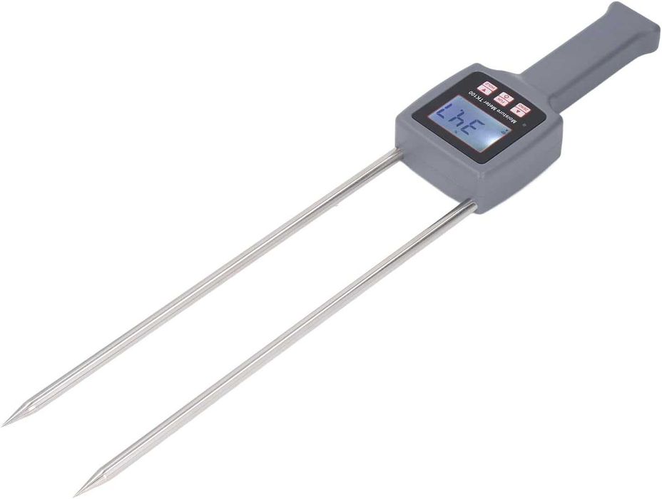 Aparat masurare umiditate fan, paie si lemn, afisaj LCD