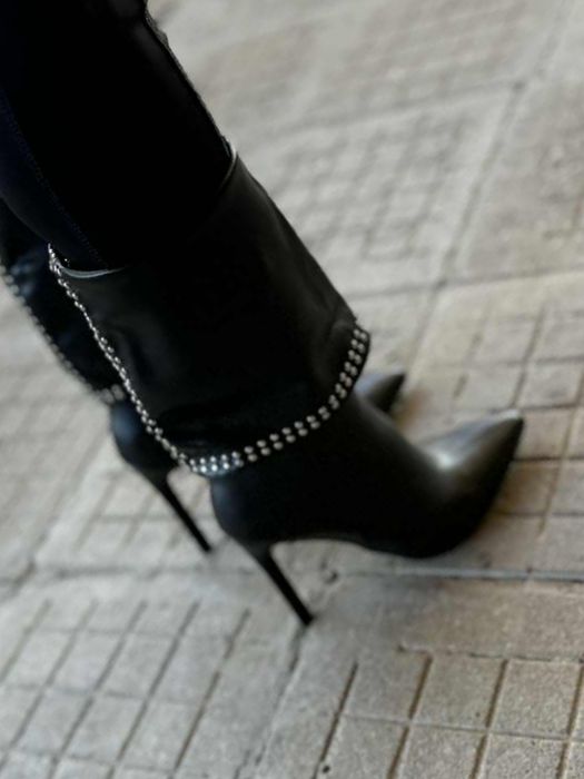 Дамски ботуши от еко кожа