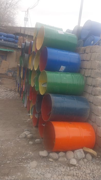 Бочки 200 литрлвый под растварителдан