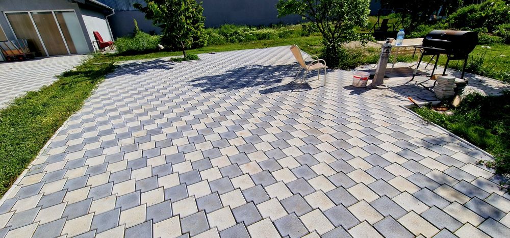 Fabrica de pavaje rezidentiale oferim manopera pavele montaj rigole