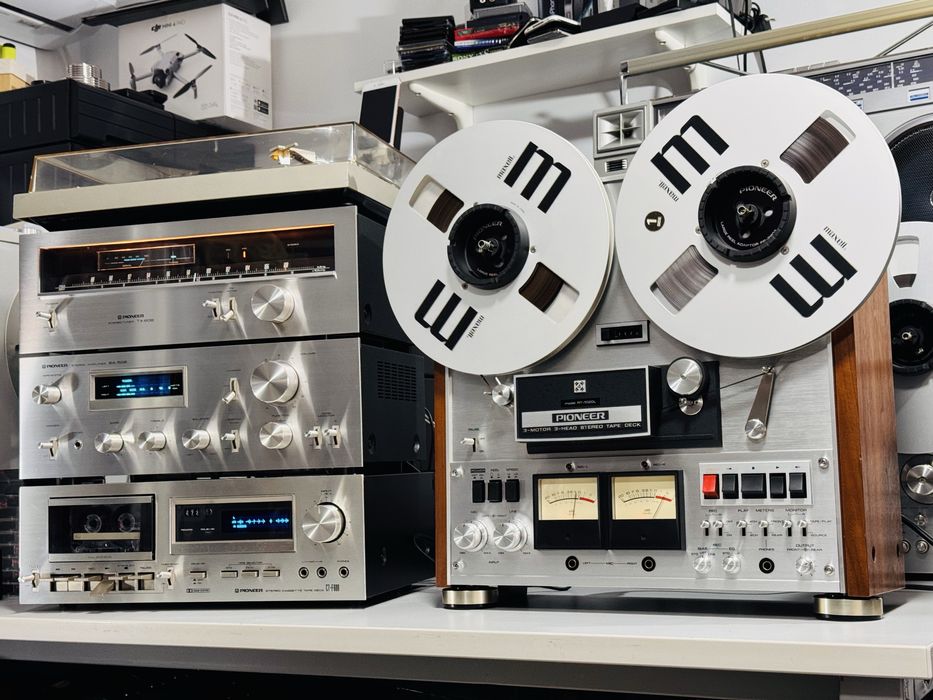 Linie PIONEER BLUE - amplificator,tuner,deck ,pick-up,Magnetofon-10/10