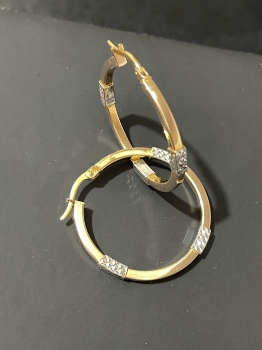 Золотые серьги Конго