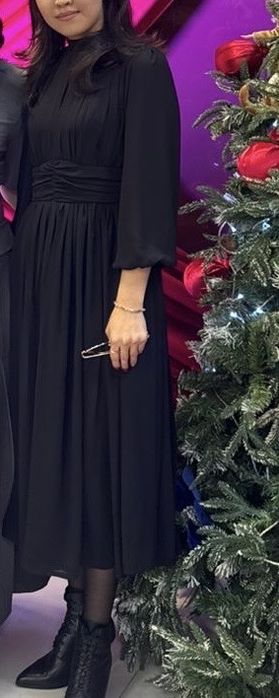 Платье черный вечерний