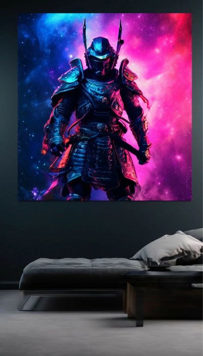 Картины с неоном. Neon. Неон