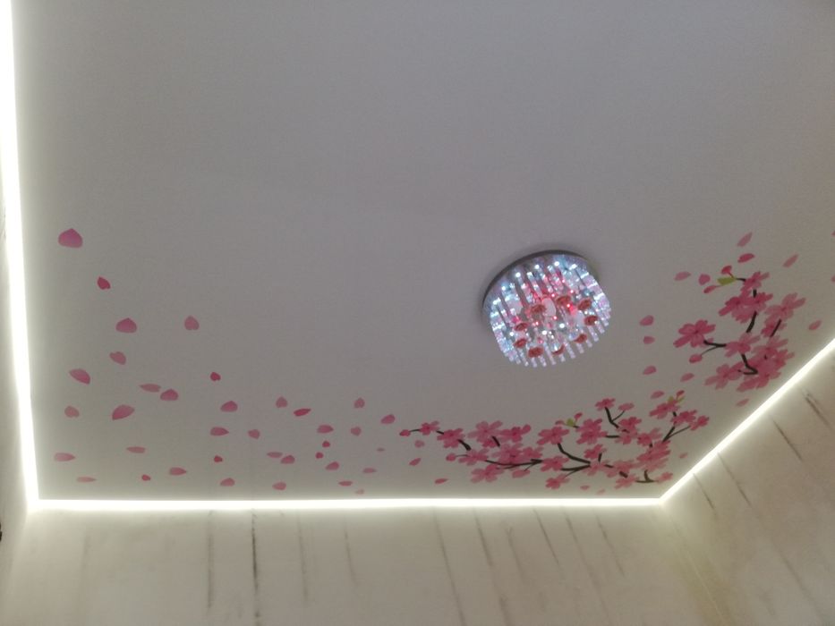 Натяжные потолки