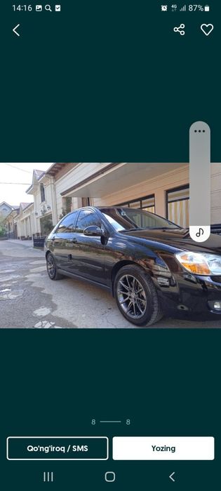 Kia ceratto 2007 yil