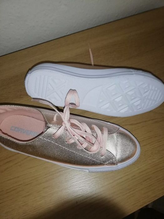 Converse - дамски кецове rose gold