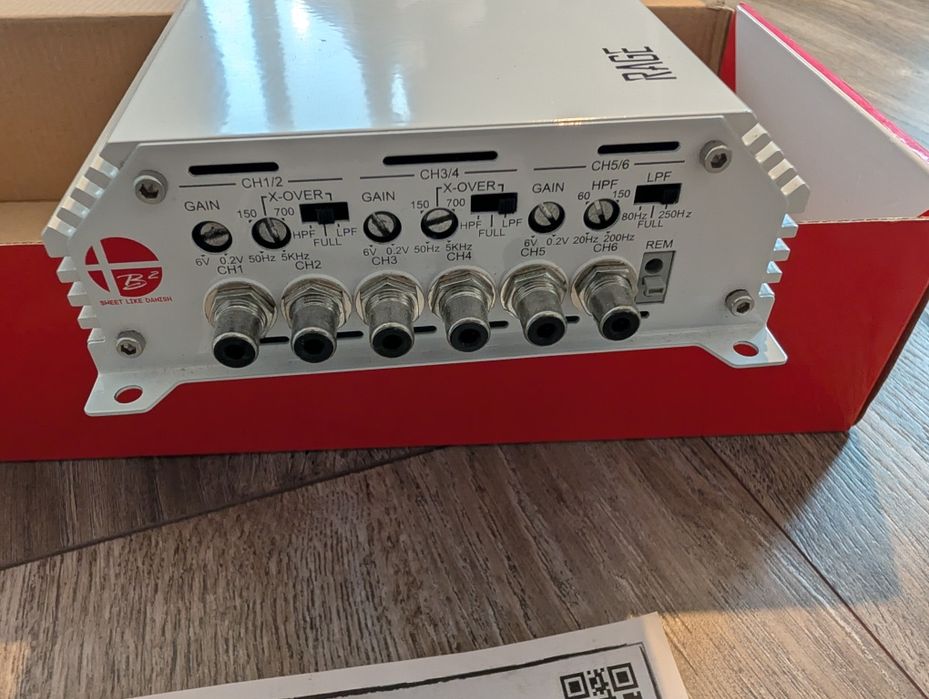 усилвател B2 Audio  rage 1200.6