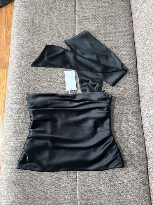 Top satinat zara nou