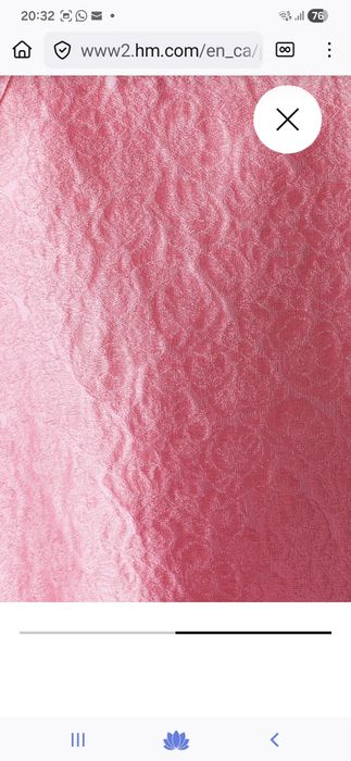 Rochie jacard 7-8 ani hM