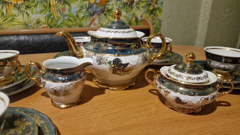 Чайный сервиз 'Царская охота "