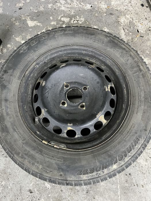 диски с резиной на R14, 4*100