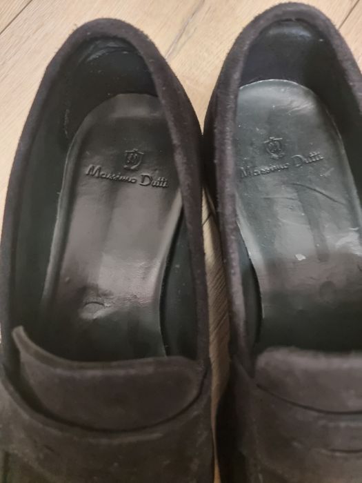 Mocasini barbati ,piele naturala intoarsa, Massimo Dutti , marimea 40