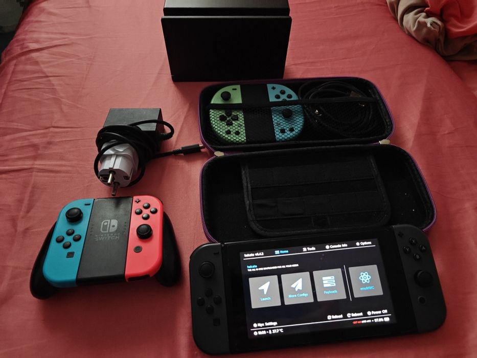 Nintendo switch V2 modat cu chip